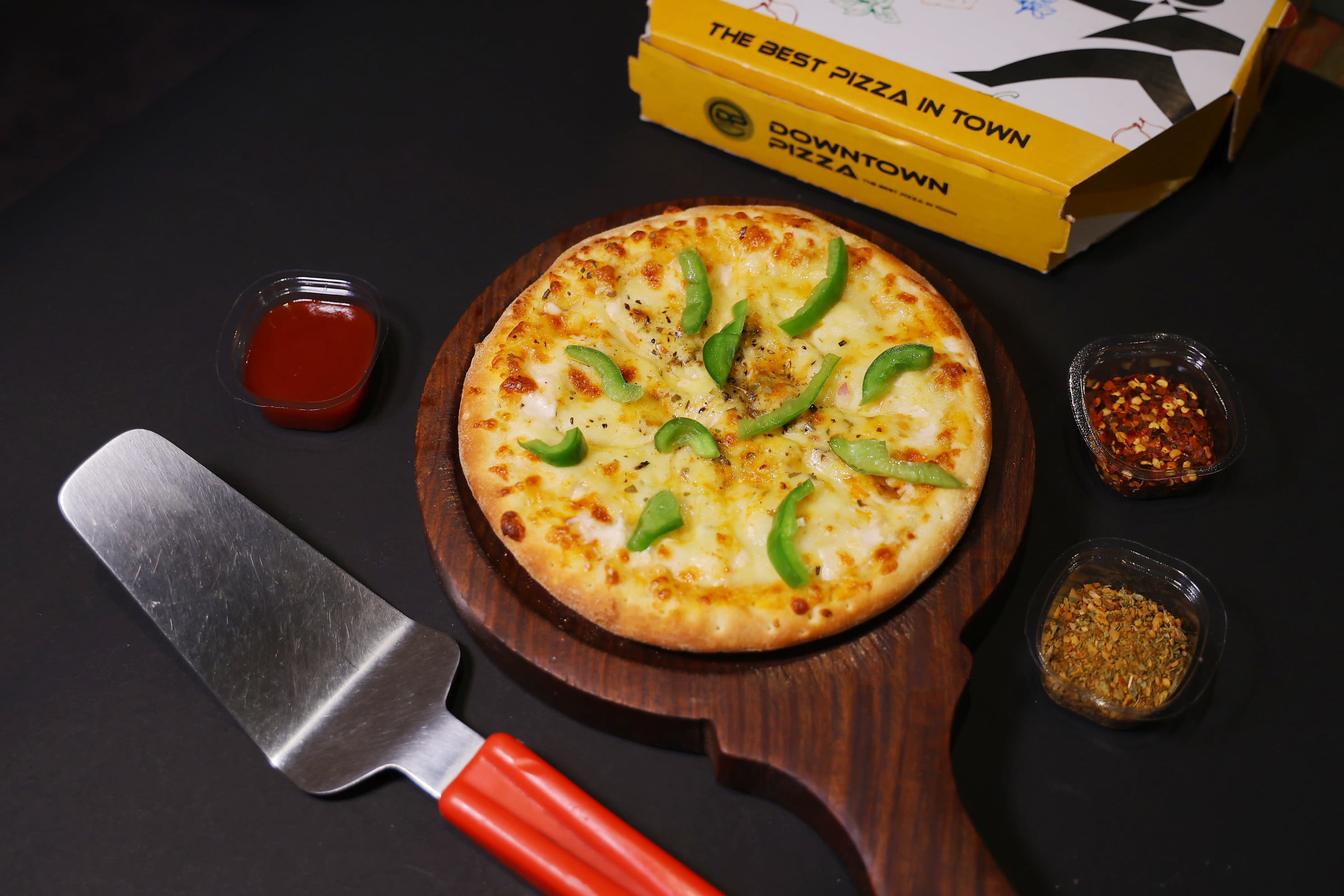 Veg Pizza - Capsicum