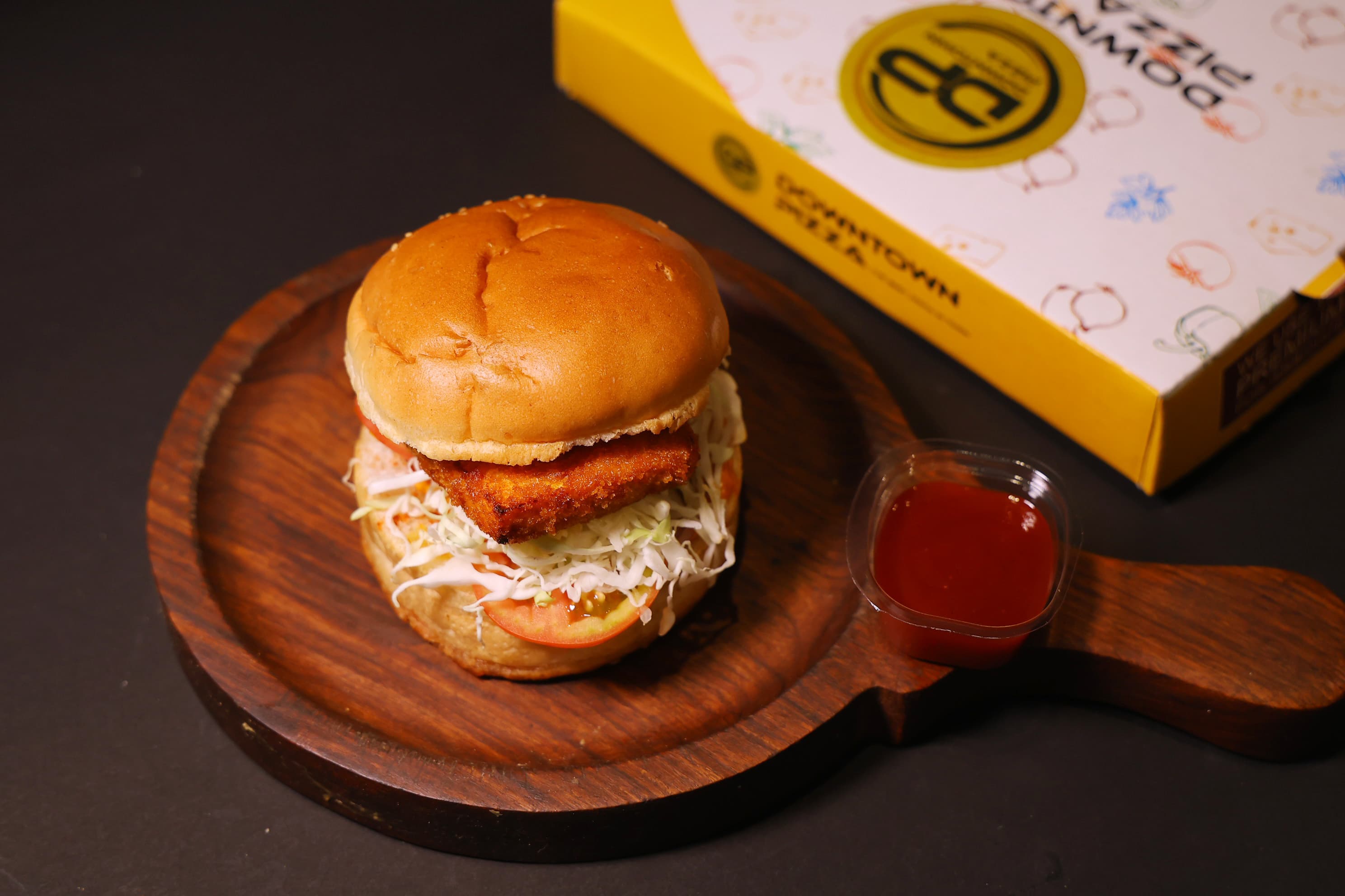 Crispy Paneer Burger