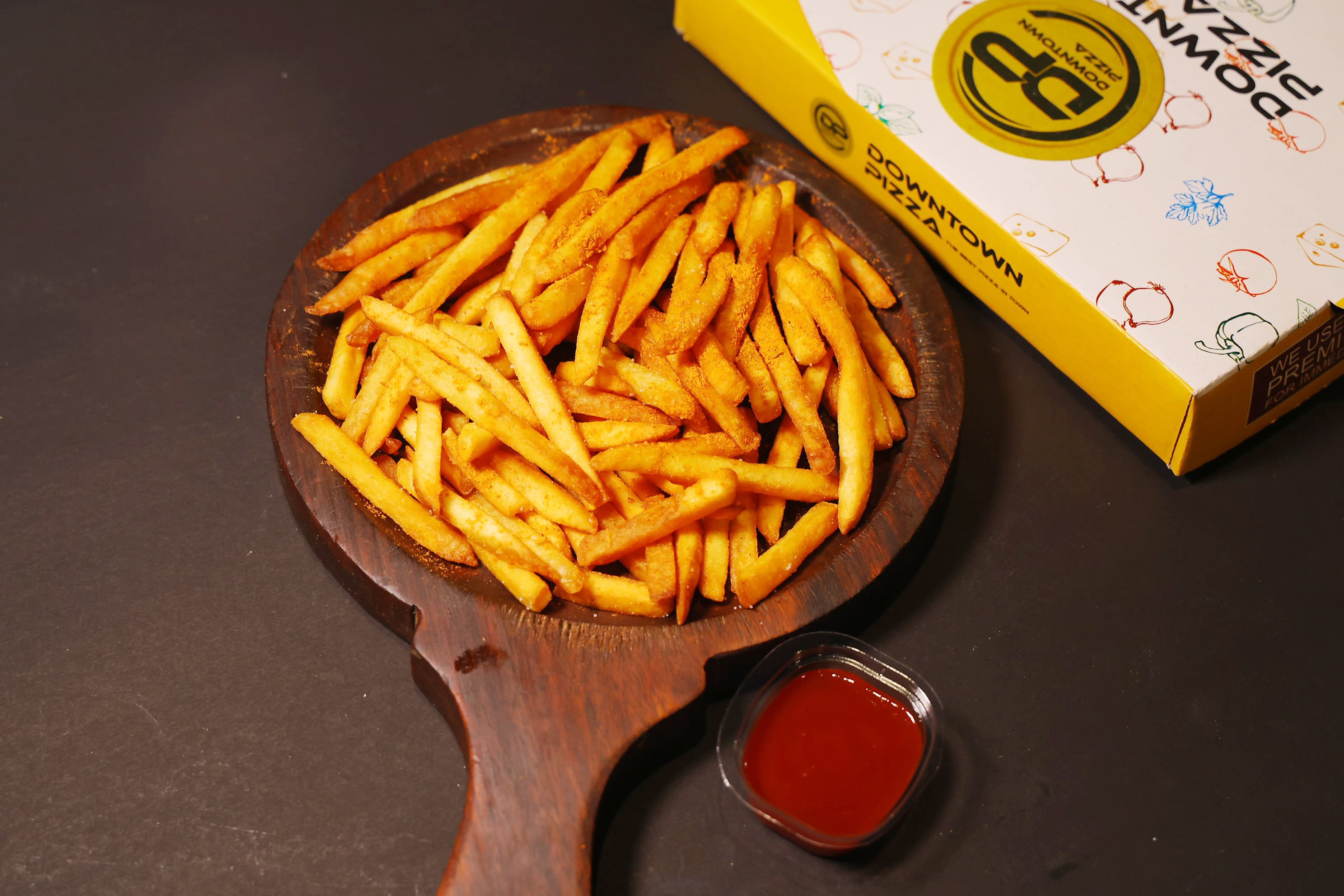 Peri Peri Fries with Dip