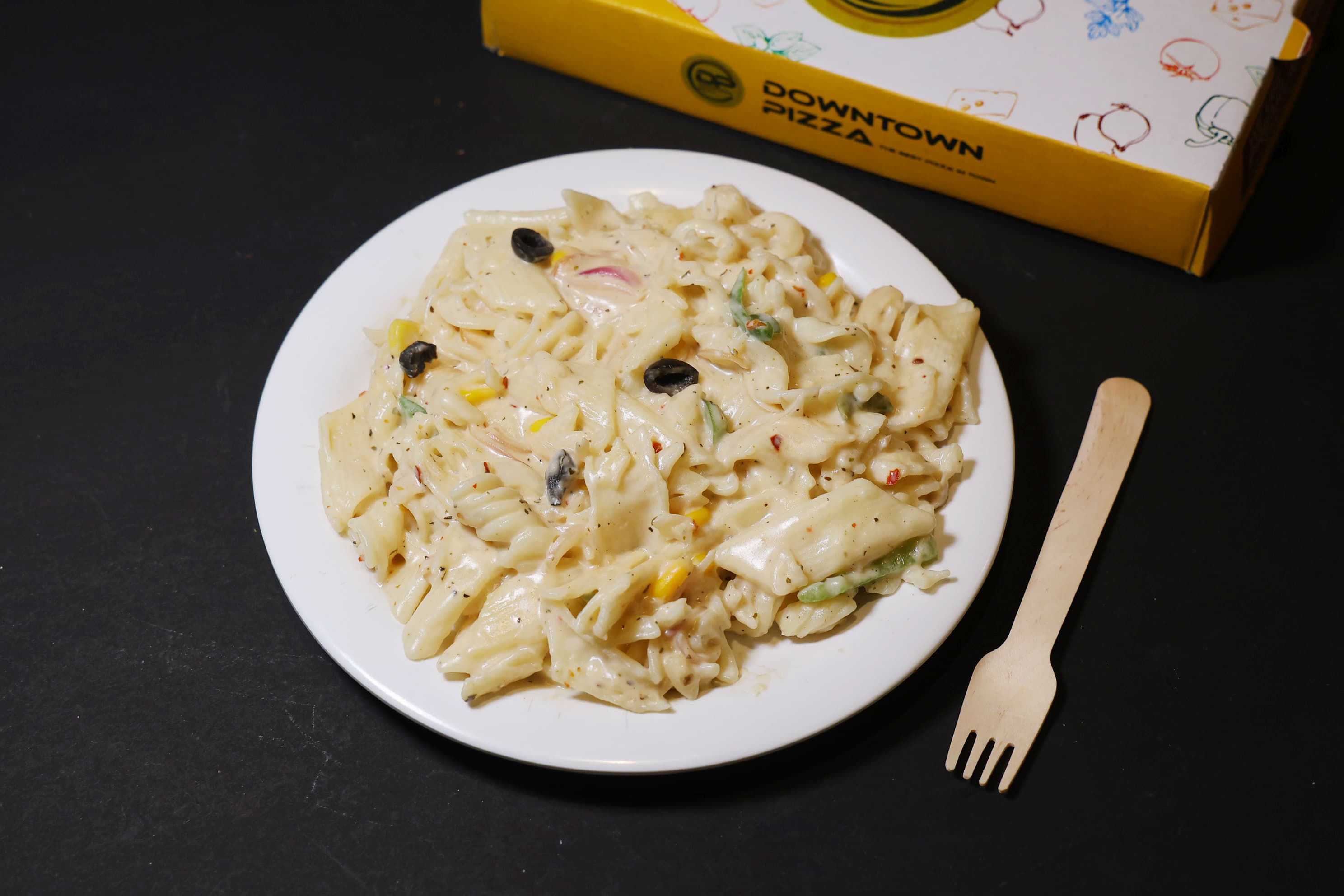 Pasta White Sauce (Veg)
